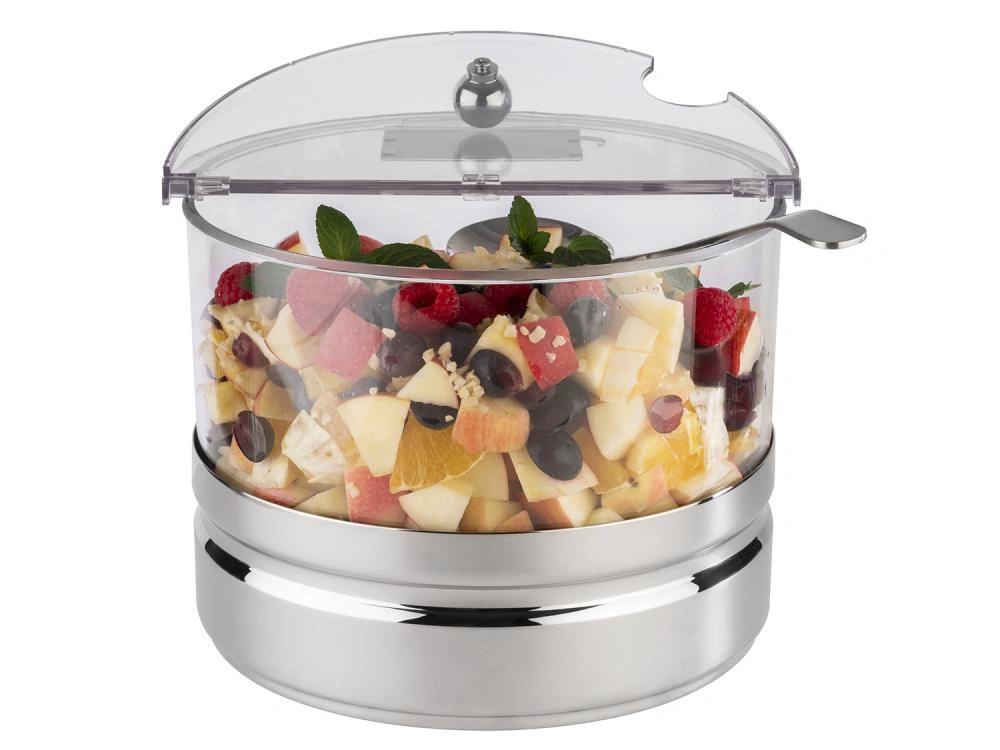 Chladicí miska s ocelovým podstavcem Maxi TOP FRESH s vložkou a víkem, 22x18 cm | APS 11849_APS