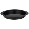 Kulatý tác s chladicí vložkou a víkem, černý 35x15 cm | APS 9094