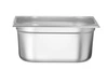 GN 1/2 velikost 15 cm hluboká nerezová nádoba BUDGET LINE | HENDI 800348