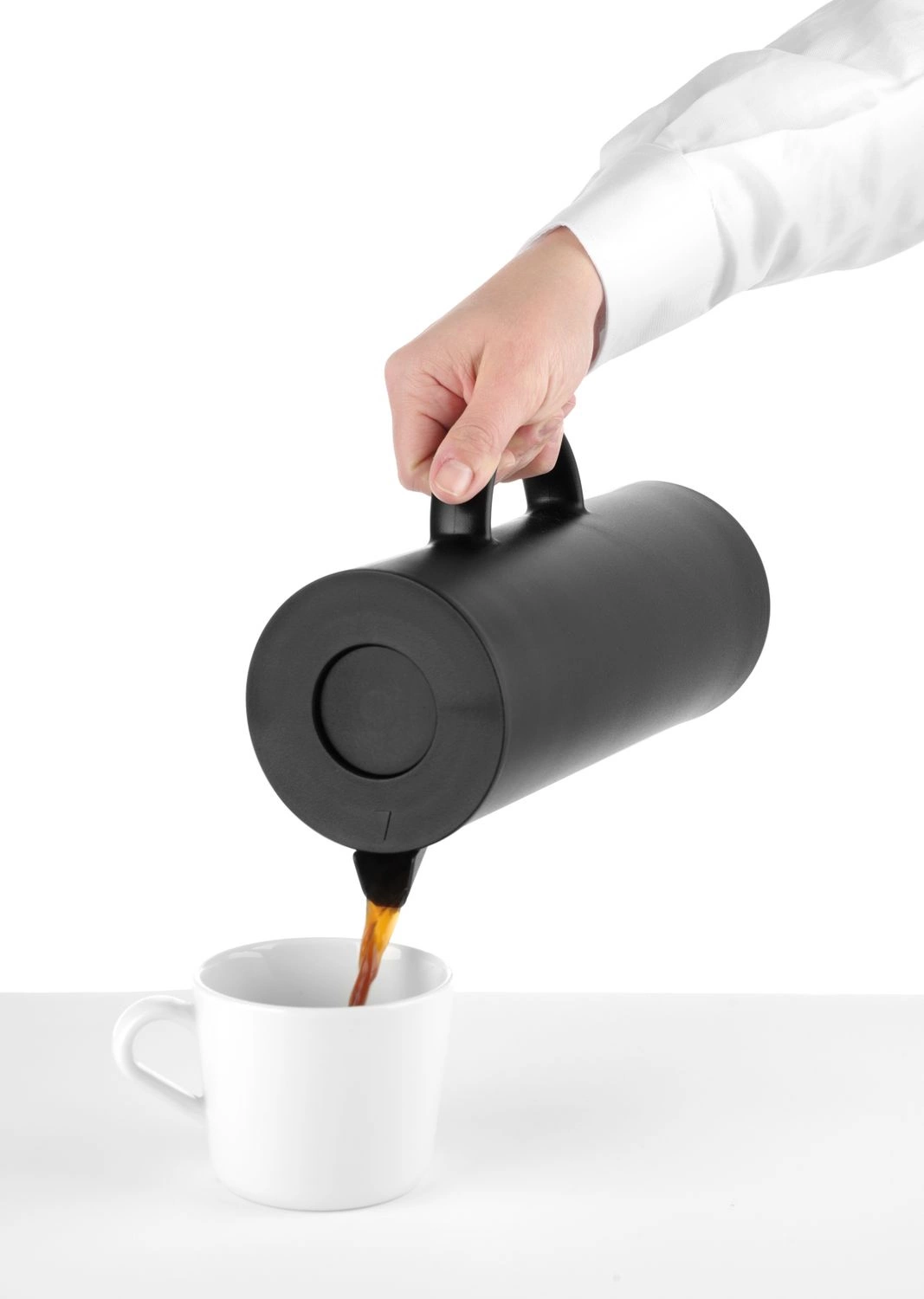 Termoska se skleněnou vložkou, objem 1l | HENDI 449615