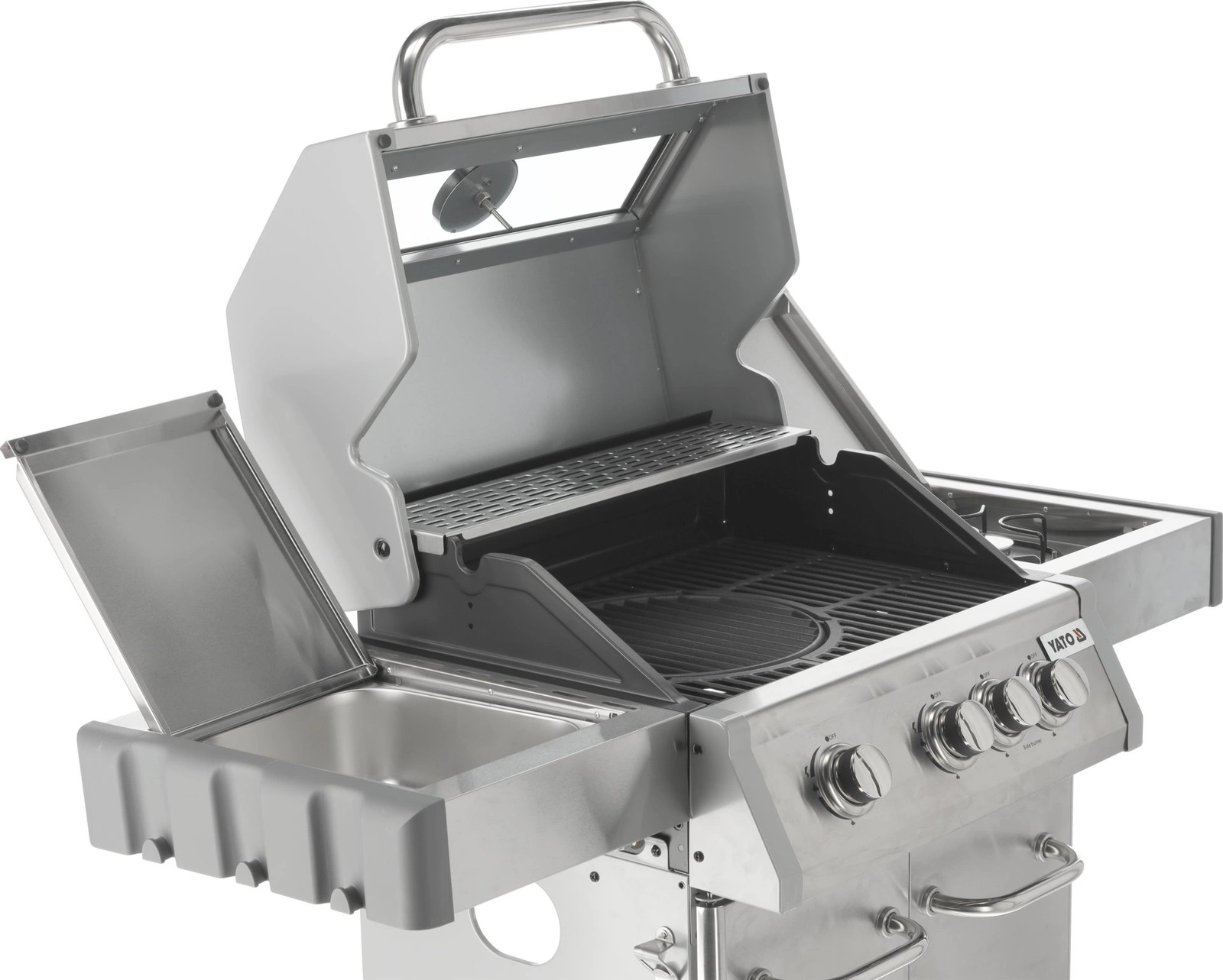 Plynový gril 3+1 | YATO YG-20015