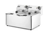 Elektrická fritéza Kitchen Line 2x8 l | HENDI 205839
