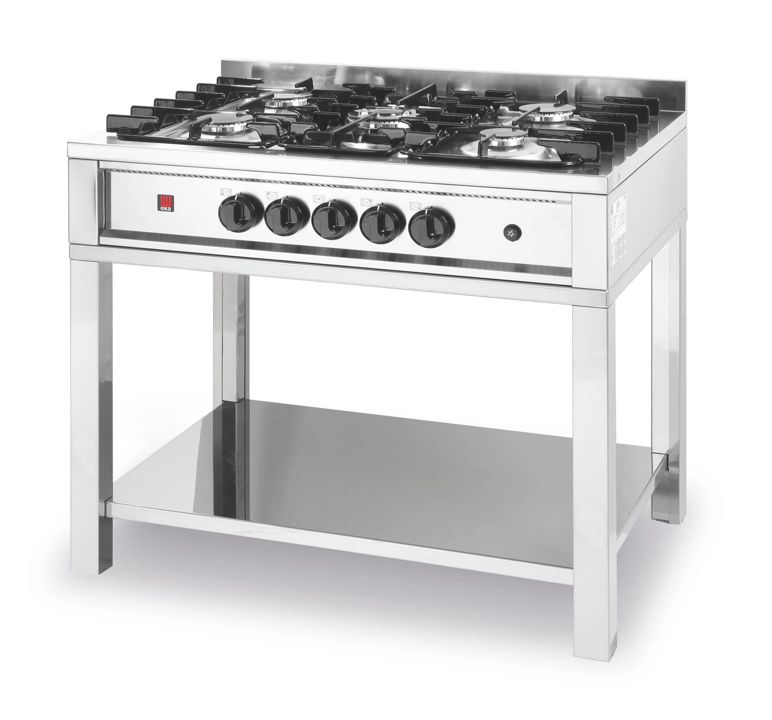 HENDI 225806 Plynová varná deska Kitchen Line s 5 hořáky