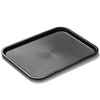 Tác na rychlé občerstvení černý 40x30 cm | FORGAST FG12523
