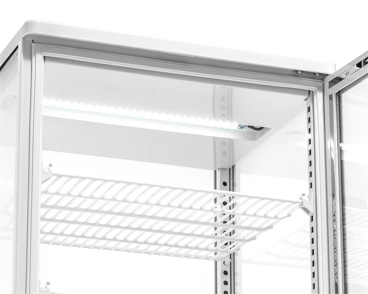 78litrová bílá chladicí vitrína FORGAST FG07747