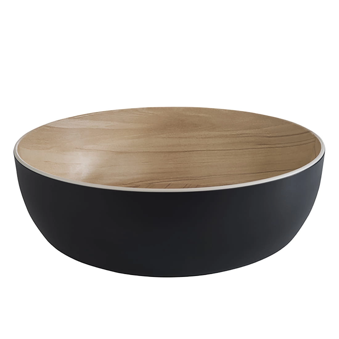 Miska melaminová FRIDA černá prům. 30 cm | APS 84935