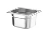 GN 1/6 hluboká nádoba 10 cm z nerezové oceli BUDGET LINE | HENDI 800638