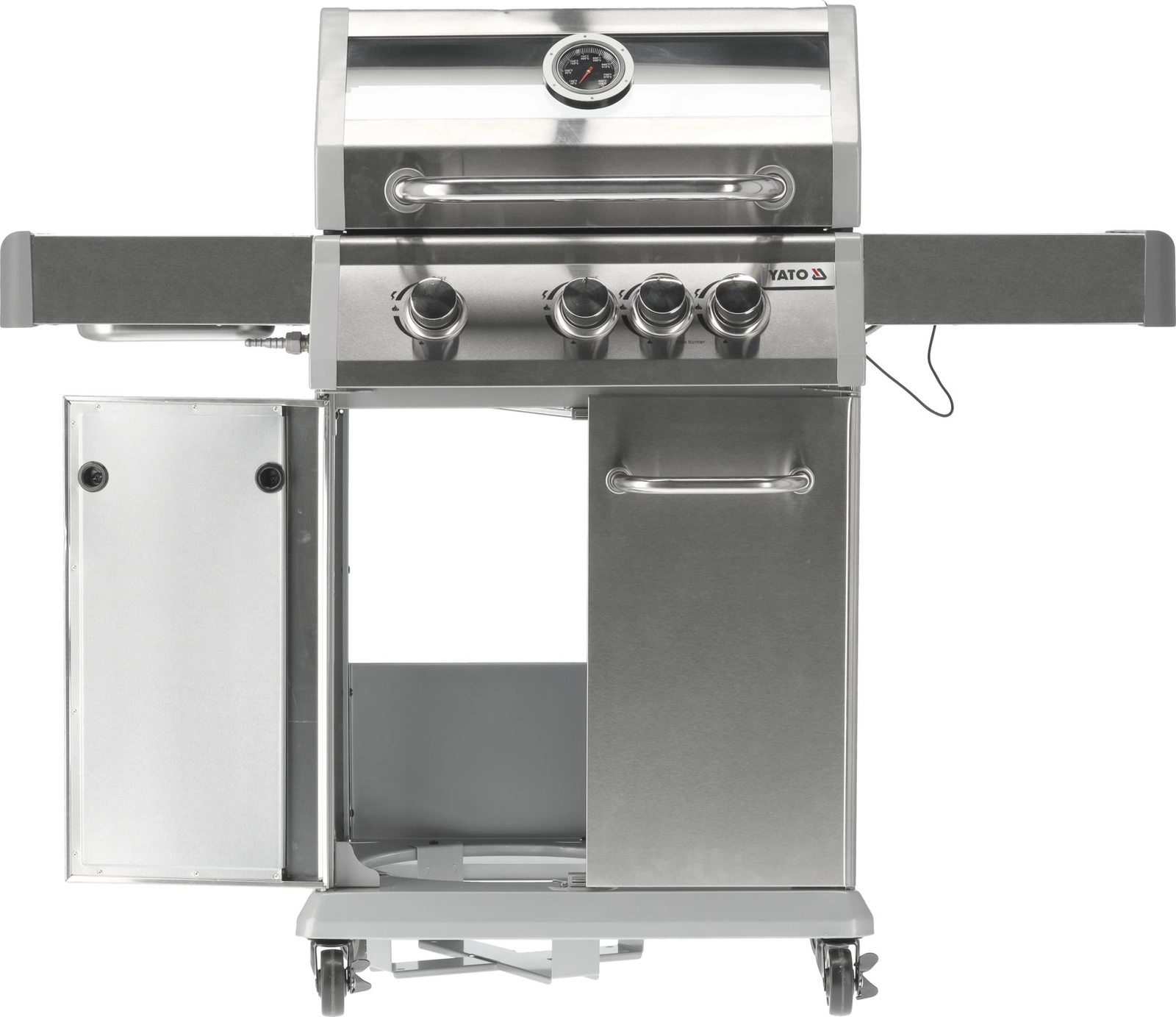Plynový gril 3+1 | YATO YG-20015