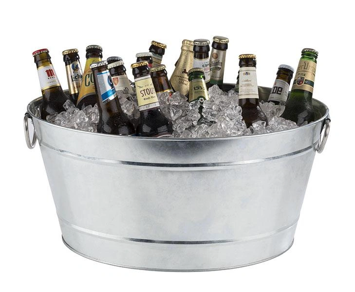 Chladič na láhve TIN, ocelový, 18 l | APS 36096