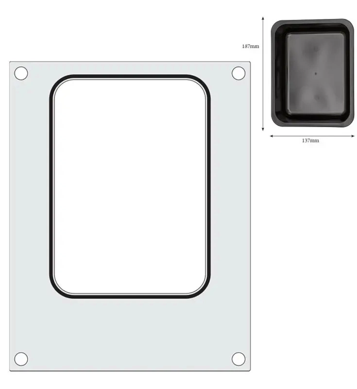 Těsnicí matrice HENDI 805664