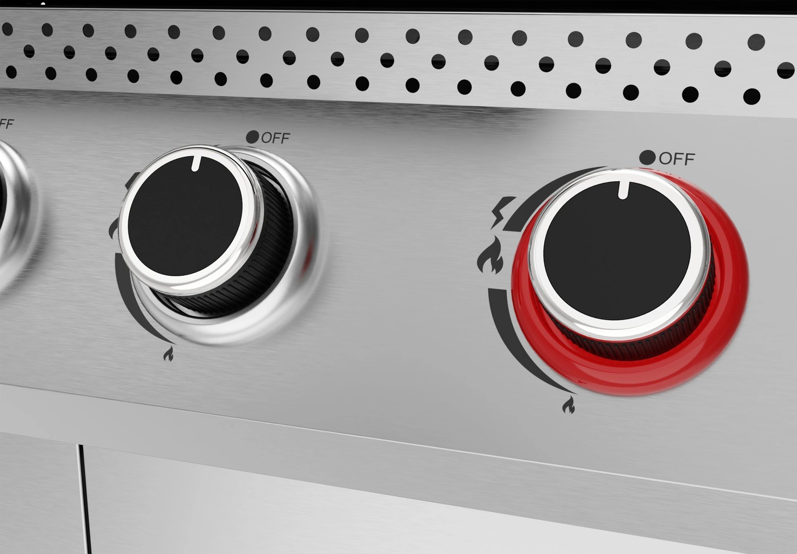 Venkovní plynový gril 5+1 | YATO YG-20032