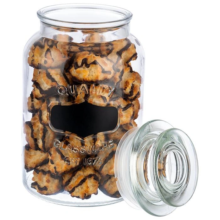 Skladovací dóza s tabulkou 12x21 cm, 1.5 l | APS 82267