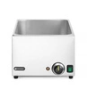 Elektrický stolní bain-marie, 1 GN 1/1, 1.2 kW, 230 V | HENDI 238905