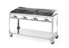 Green Fire Kitchen Line Plynový gril se 4 hořáky HENDI 149614
