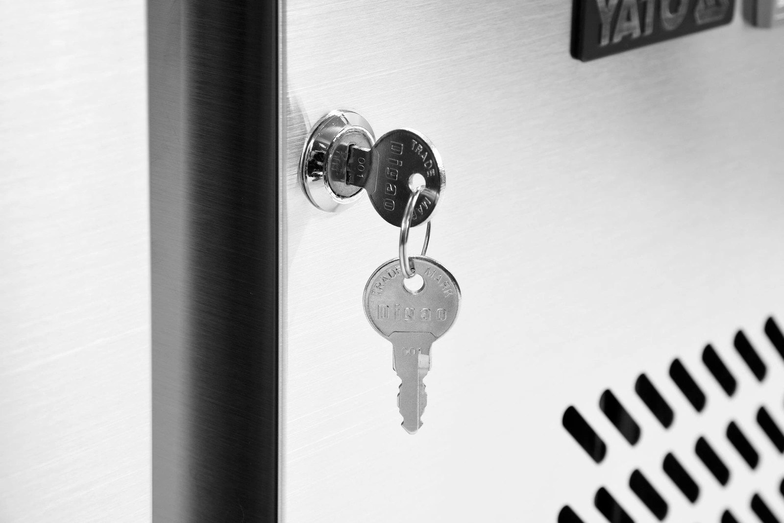 Chladicí stůl 2dveřový prosklený | YATO YG-05252