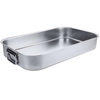 Nerezová saténová pekáč, 24 l, 62.5x37.5x9 cm | CONTACTO 141/640