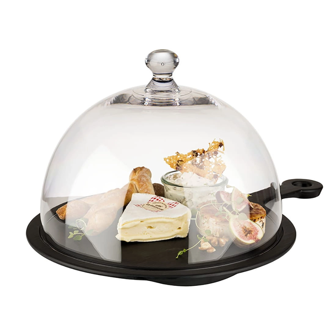 Kulatý plastový poklop, DOME 21x17 cm | APS 6519