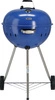 Uhlíkový gril, kulatý, prům. 54 cm, modrý | YATO YG-20302