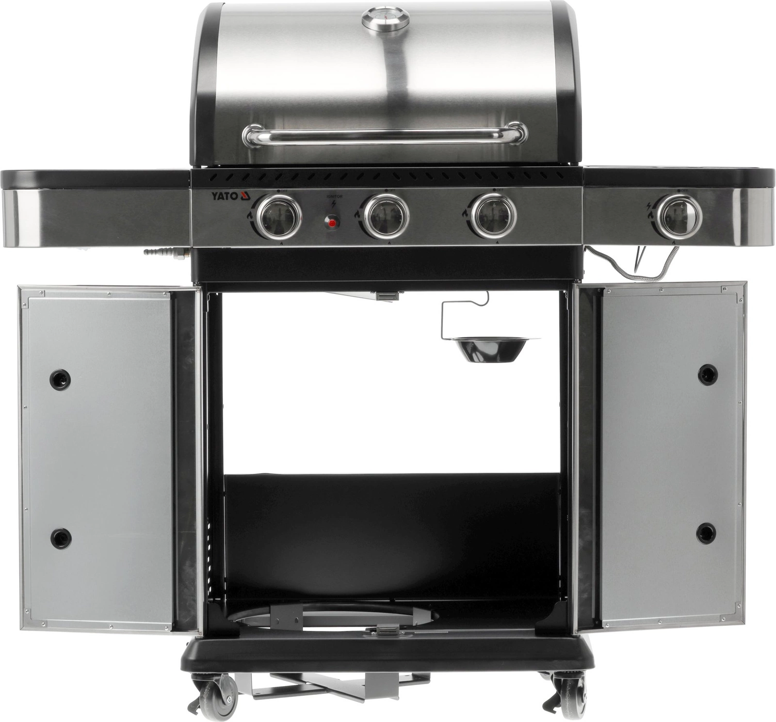 Plynový gril 3+1 | YATO YG-20018