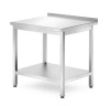 Nástěnný pracovní stůl s policí, 80x70x85 cm | HENDI 812716