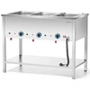 Volně stojící elektrická tříkomorová bain-marie 3xGN1/1 | FORGAST FG09463