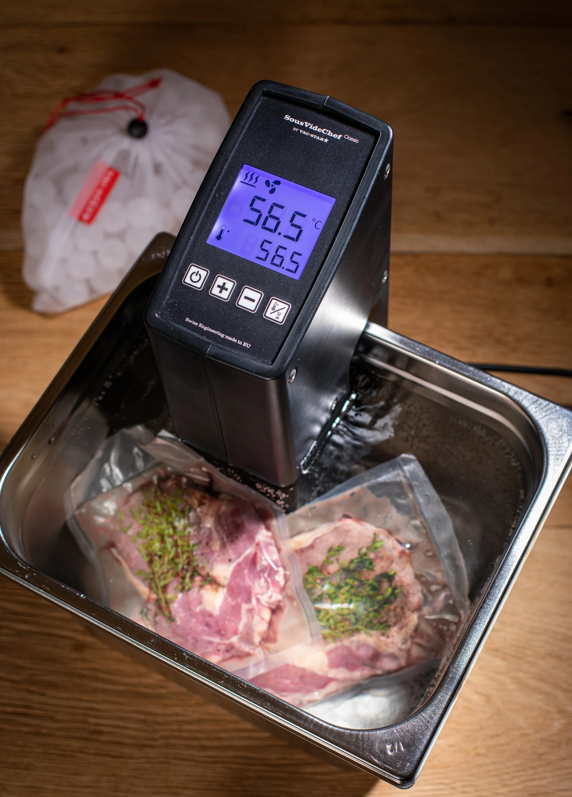 Ponorné oběhové čerpadlo SousVideChef CLASSIC černé | VAC-STAR V-4421-EF-000000