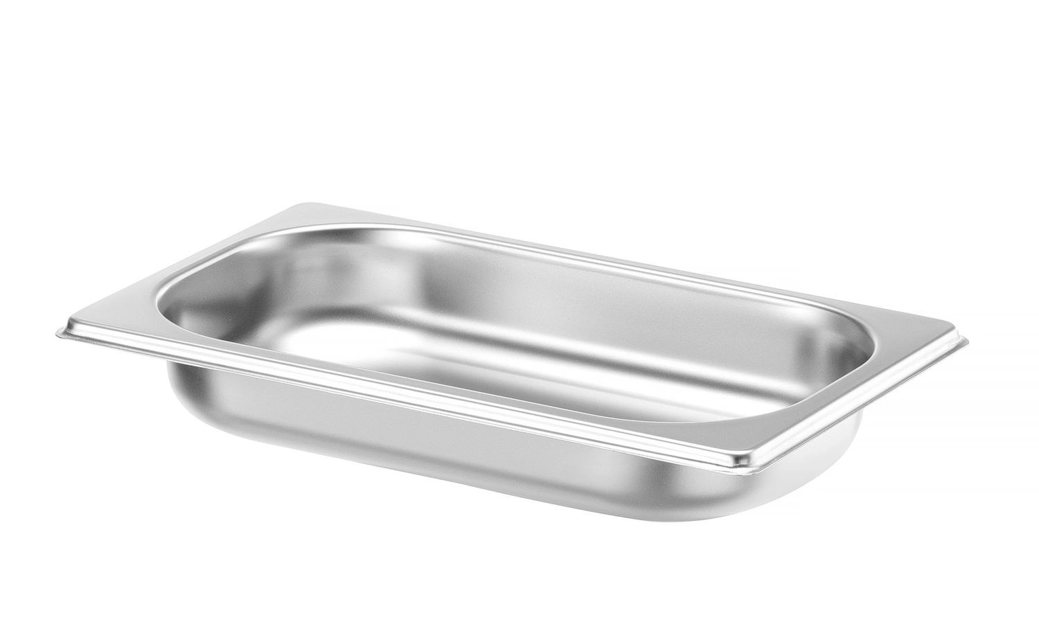 Nádoba GN 1/4 hluboká 4 cm z nerezové oceli PROFI LINE | HENDI 801642