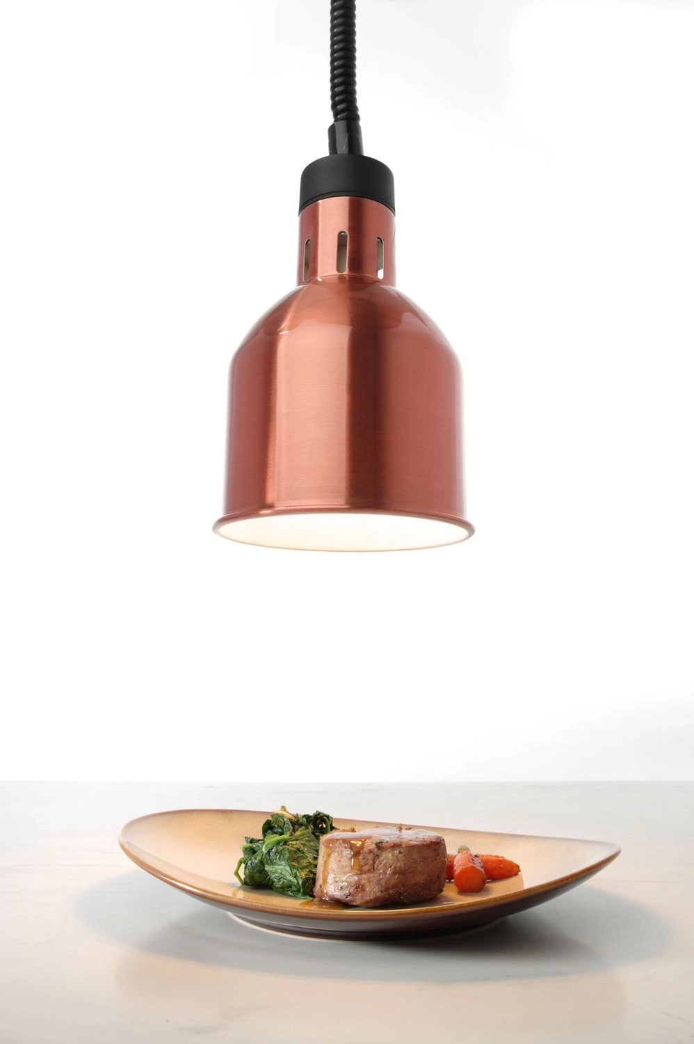 Válcová závěsná lampa na ohřívání potravin | HENDI 273890